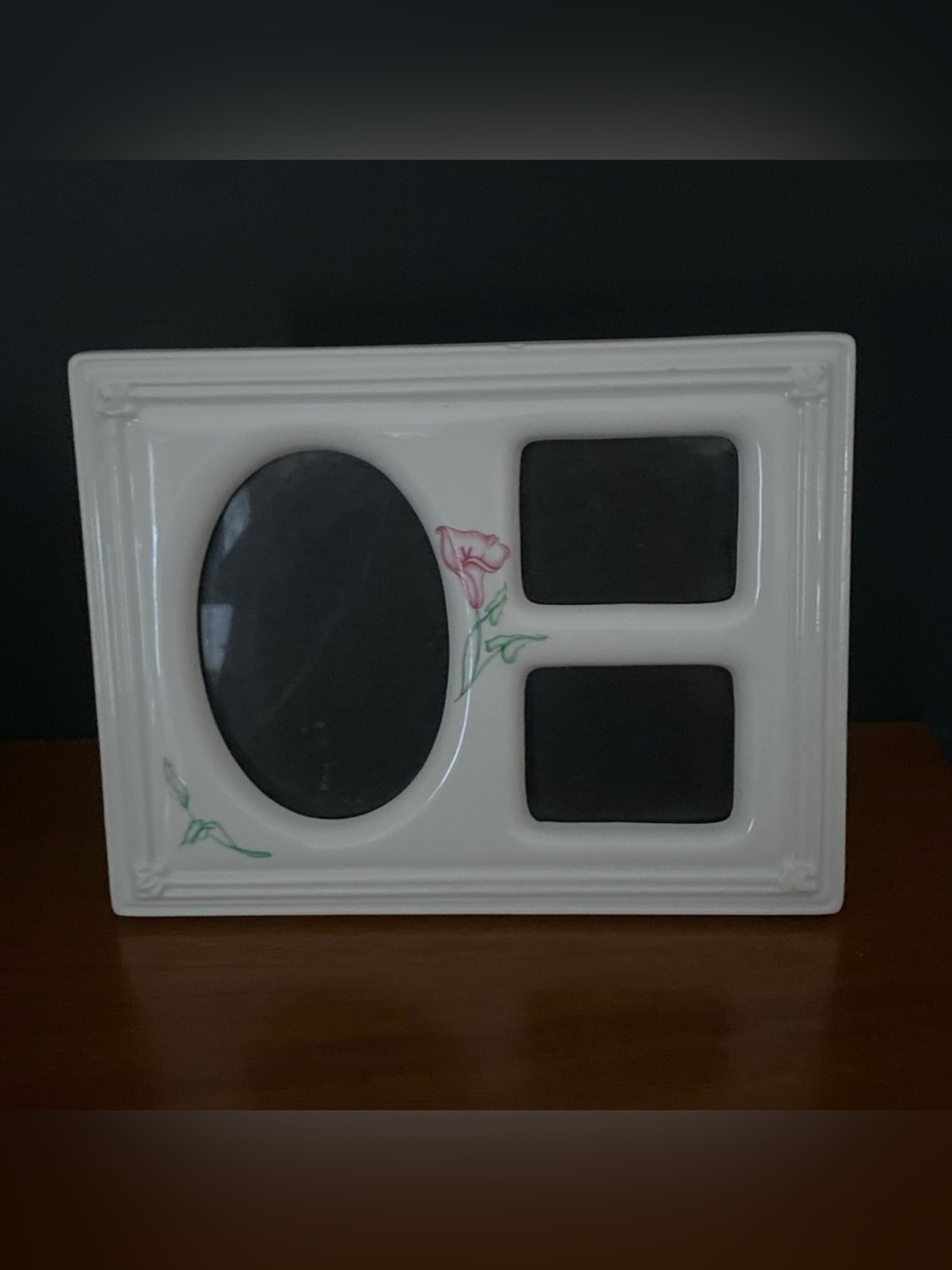 Vintage Ceramic Picture Frame